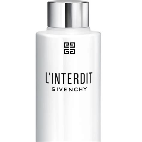 body lotion givenchy l'interdit feminino|Givenchy L'Interdit Hydrating Body Lotion .